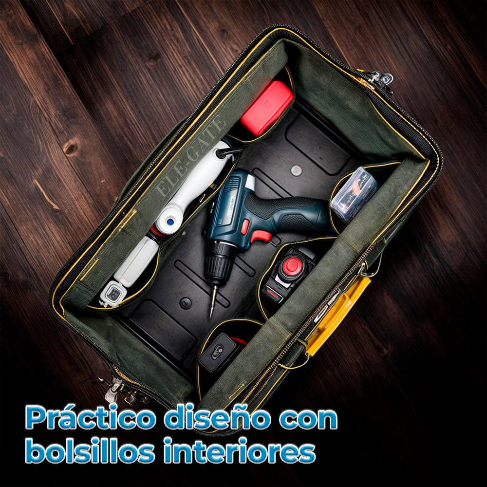 Bolsa de Herramientas con Base Moldeada Impermeable con Organizador