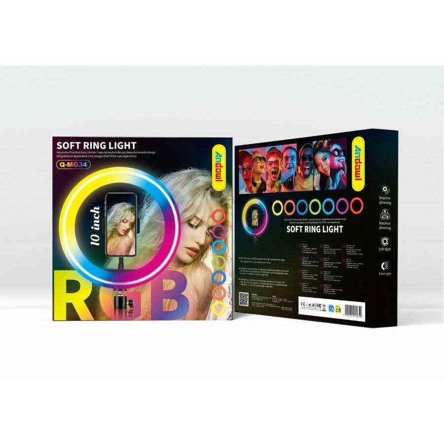 Aro de Luz RGB 10 Pulgadas