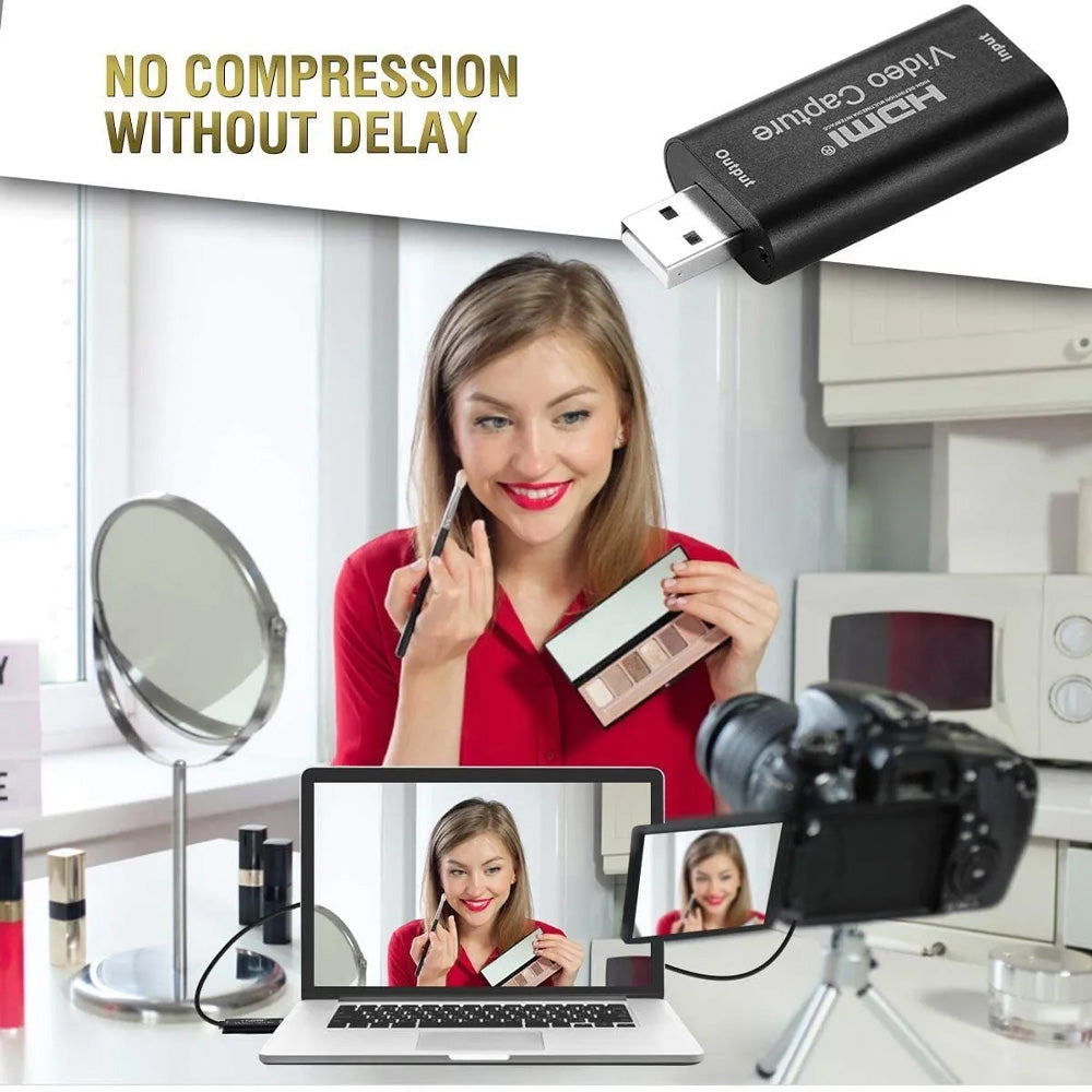 Tarjetas De Captura De Audio Y Vídeo Hdmi AUsb
