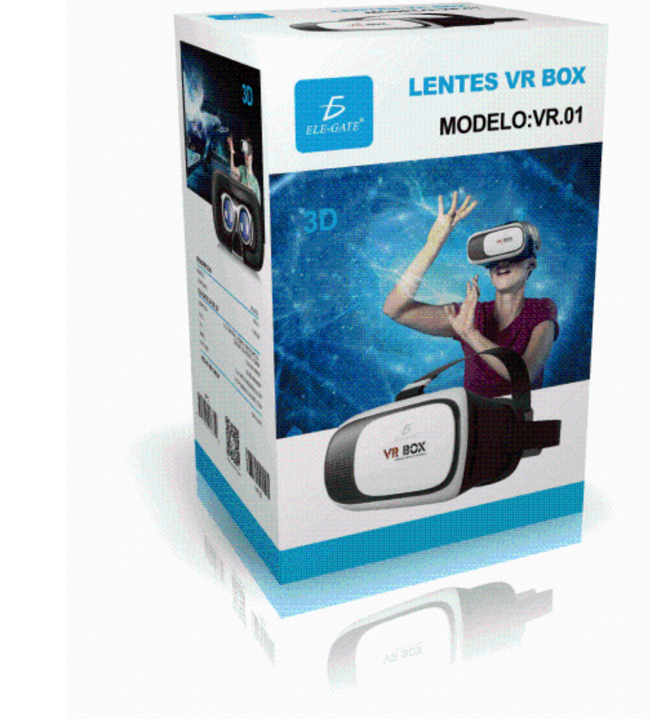 Gafas 3D de realidad virtual VR Box