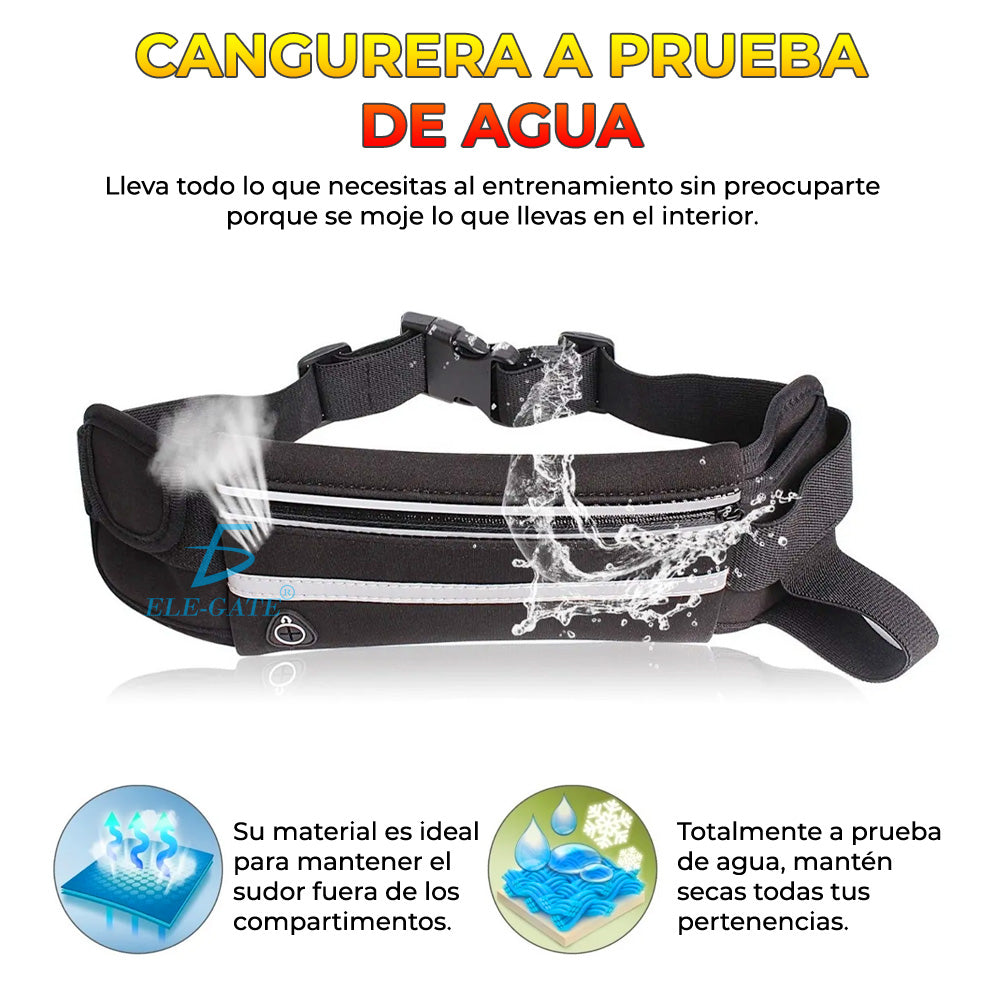 Cangurera deportiva unisex impermeable