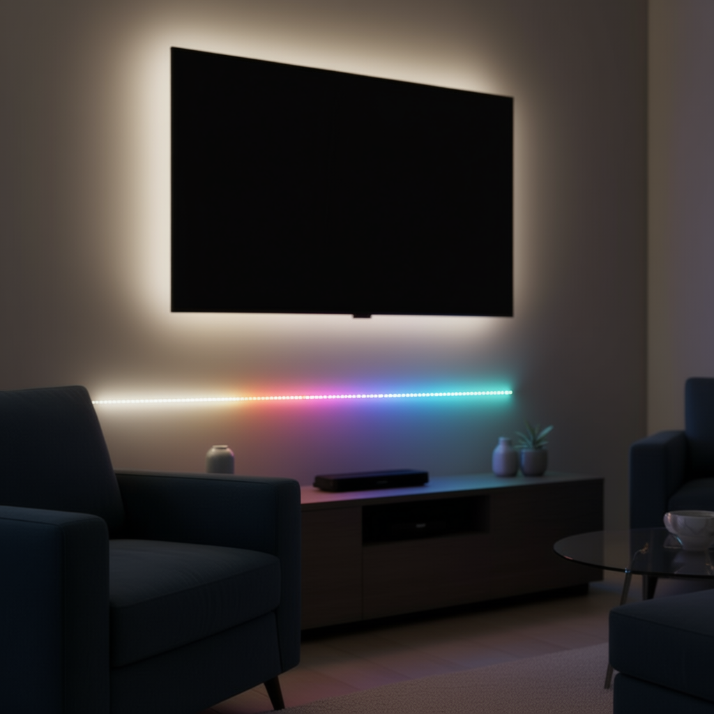 Tira de luces RGB 2M USB impermeable IP67