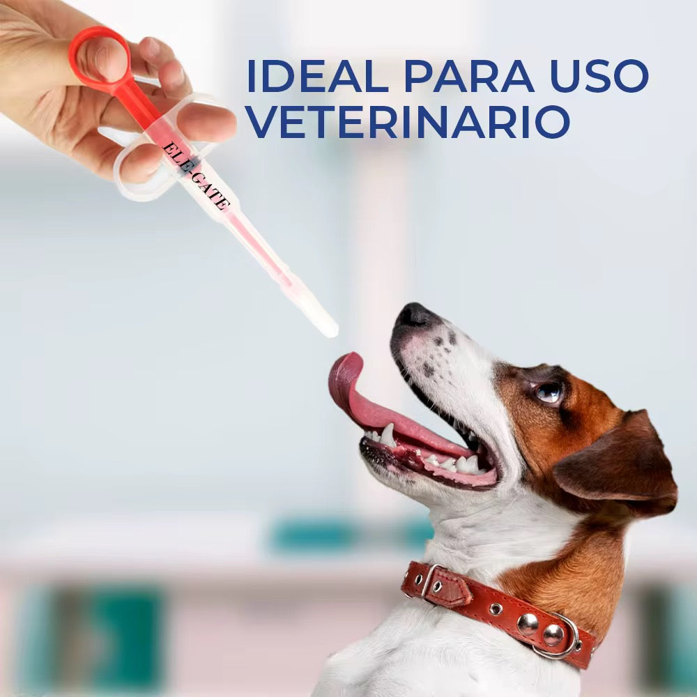 Pistola dispensadora de cápsulas para mascotas