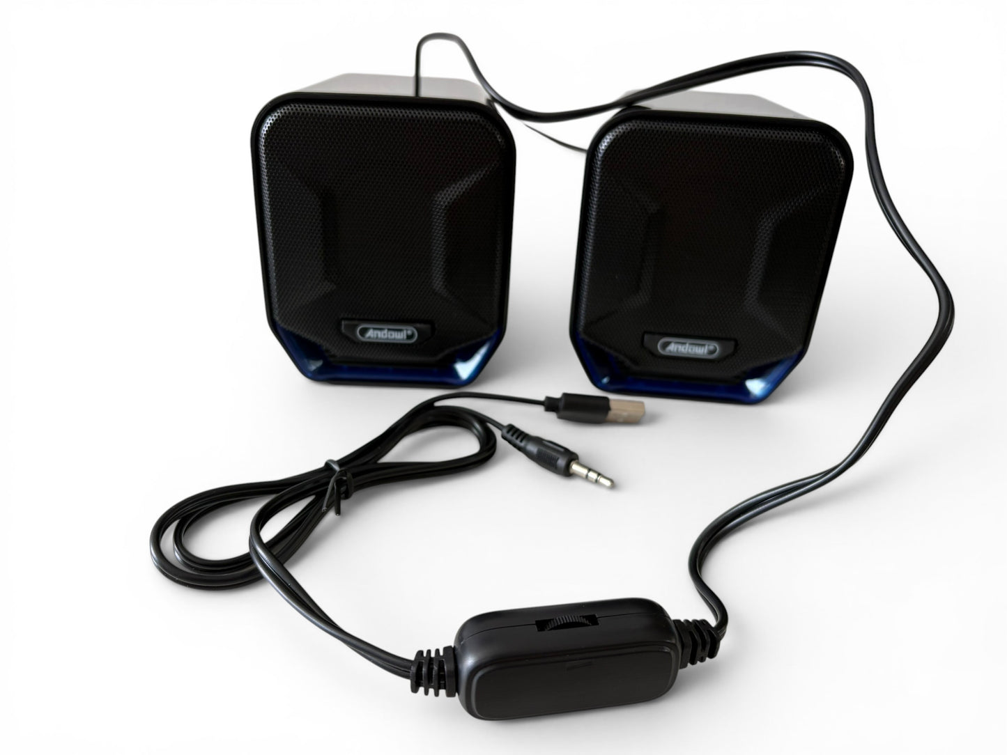 Altavoces para PC y Laptop USB Luces LED