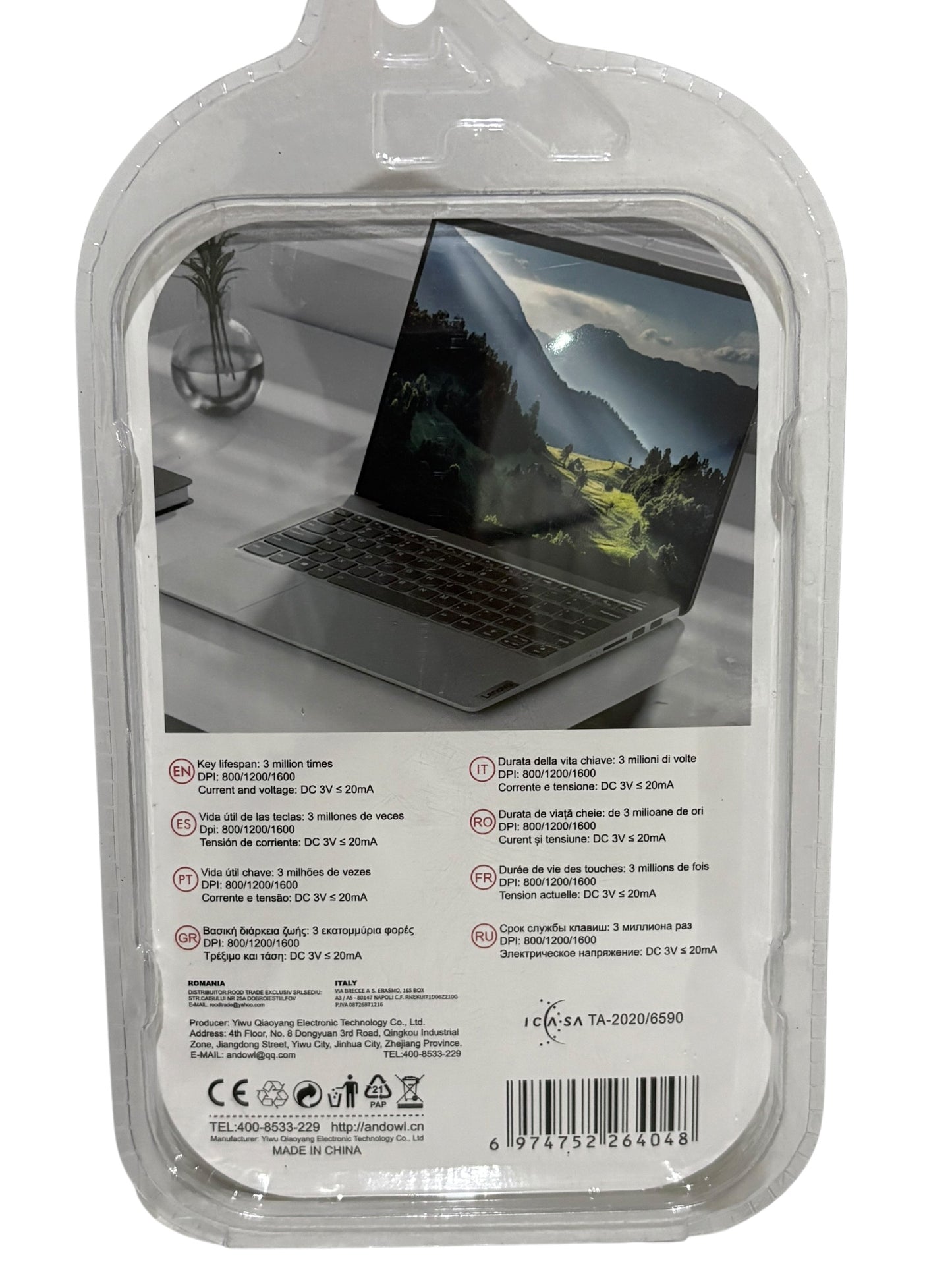 Mouse Inalambrico 2.4ghz