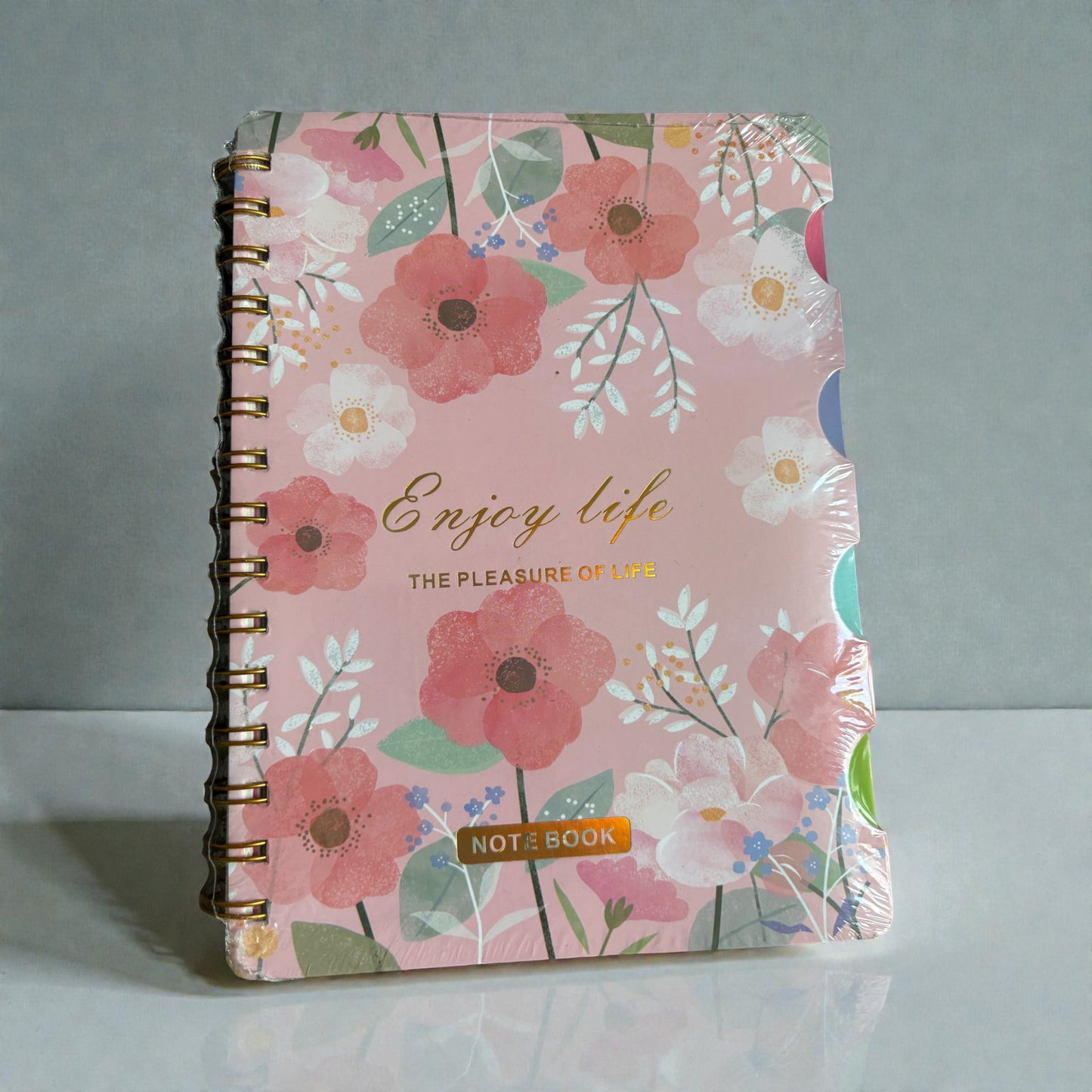 Cuaderno coquete de 80 hojas rayadas tamaño A5 coreano