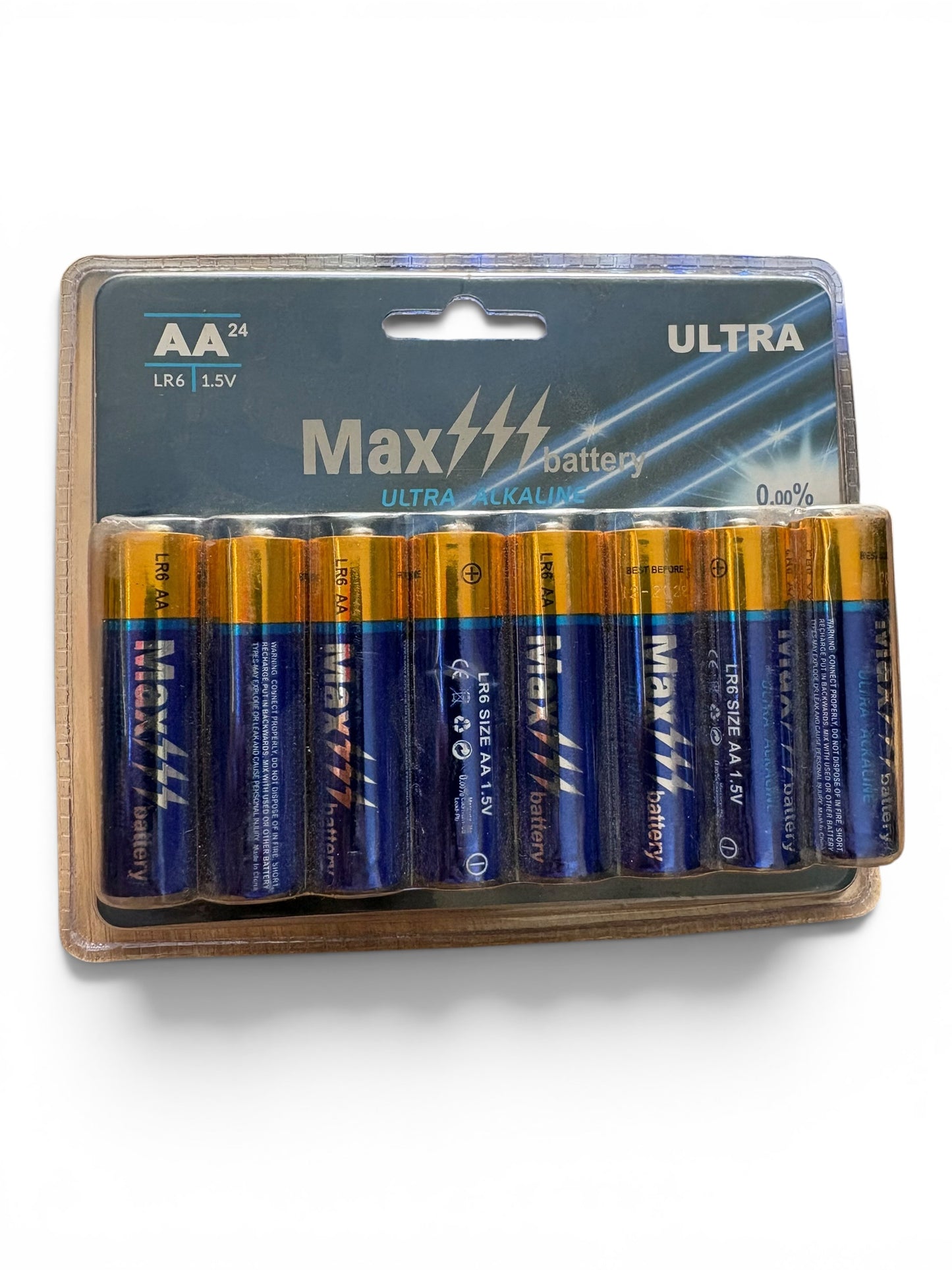 Baterías alcalinas AA (24-pack)