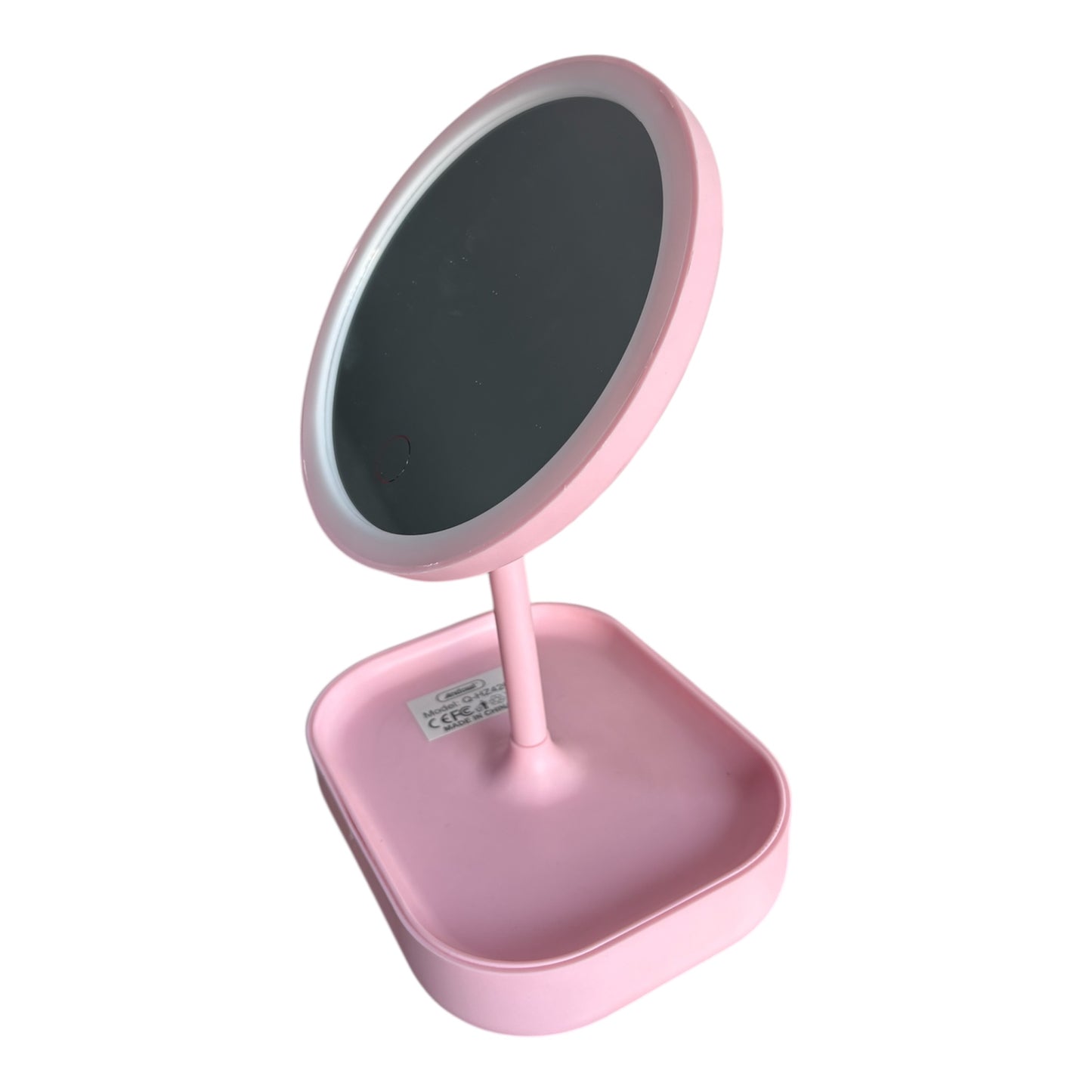 Espejo de maquillaje con luz LED ajustable