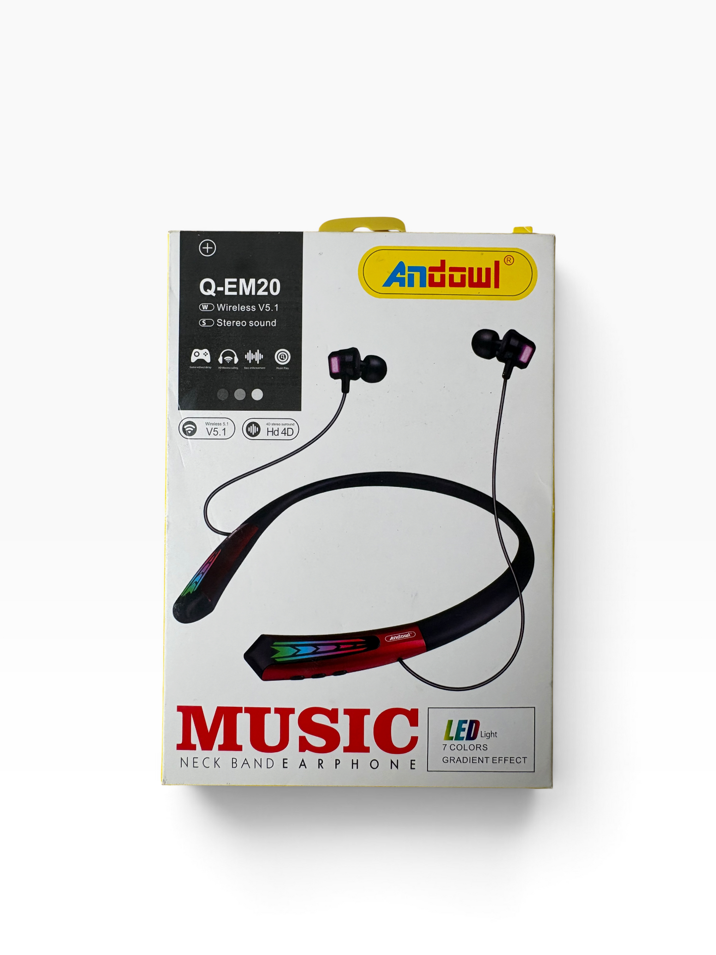 Auriculares con banda para el cuello inalámbricos
