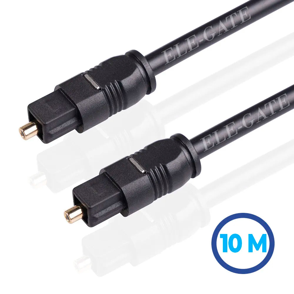 Cable de fibra óptica 10M Audio alta calidad toslink