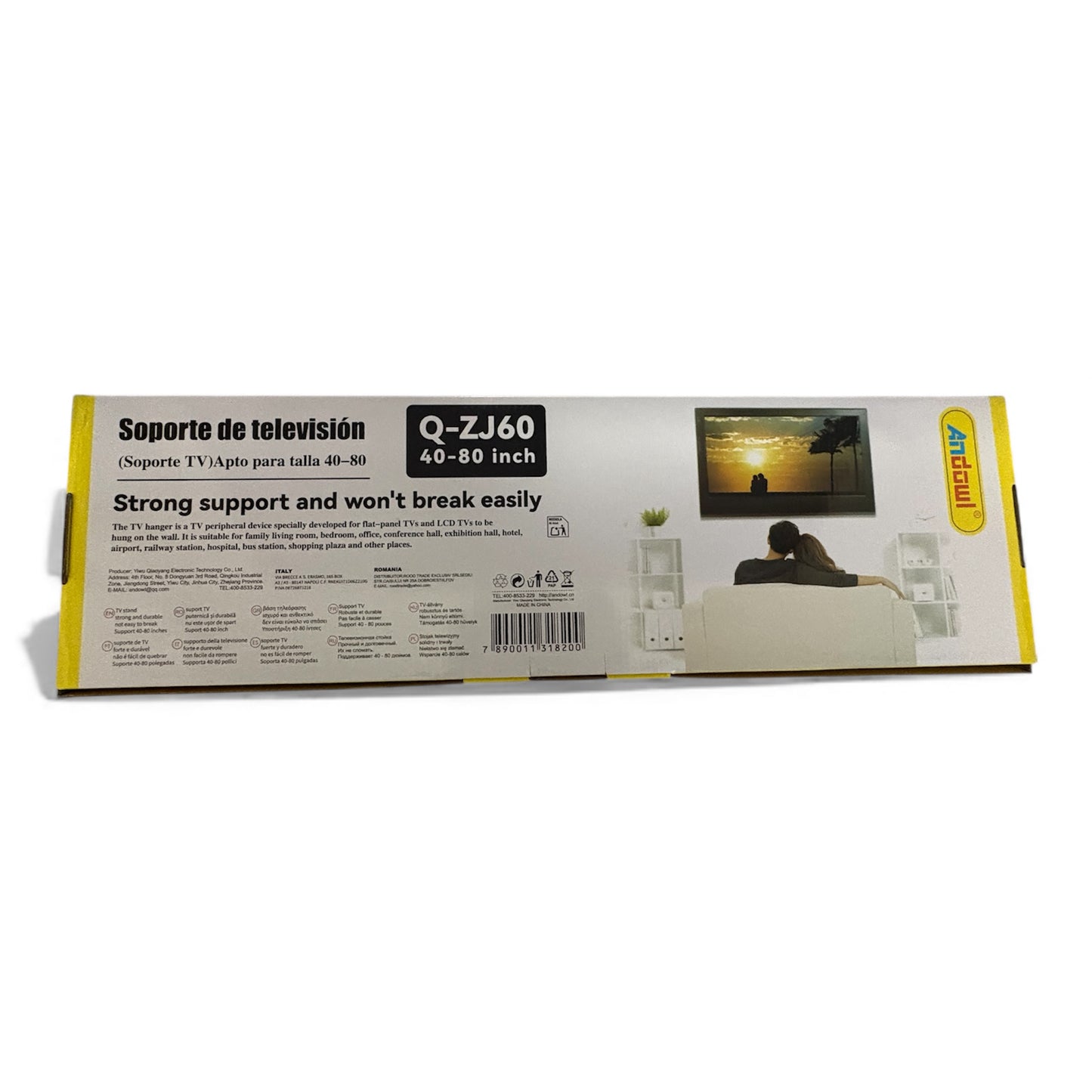 Soporte para televisor 40-80 pulgadas