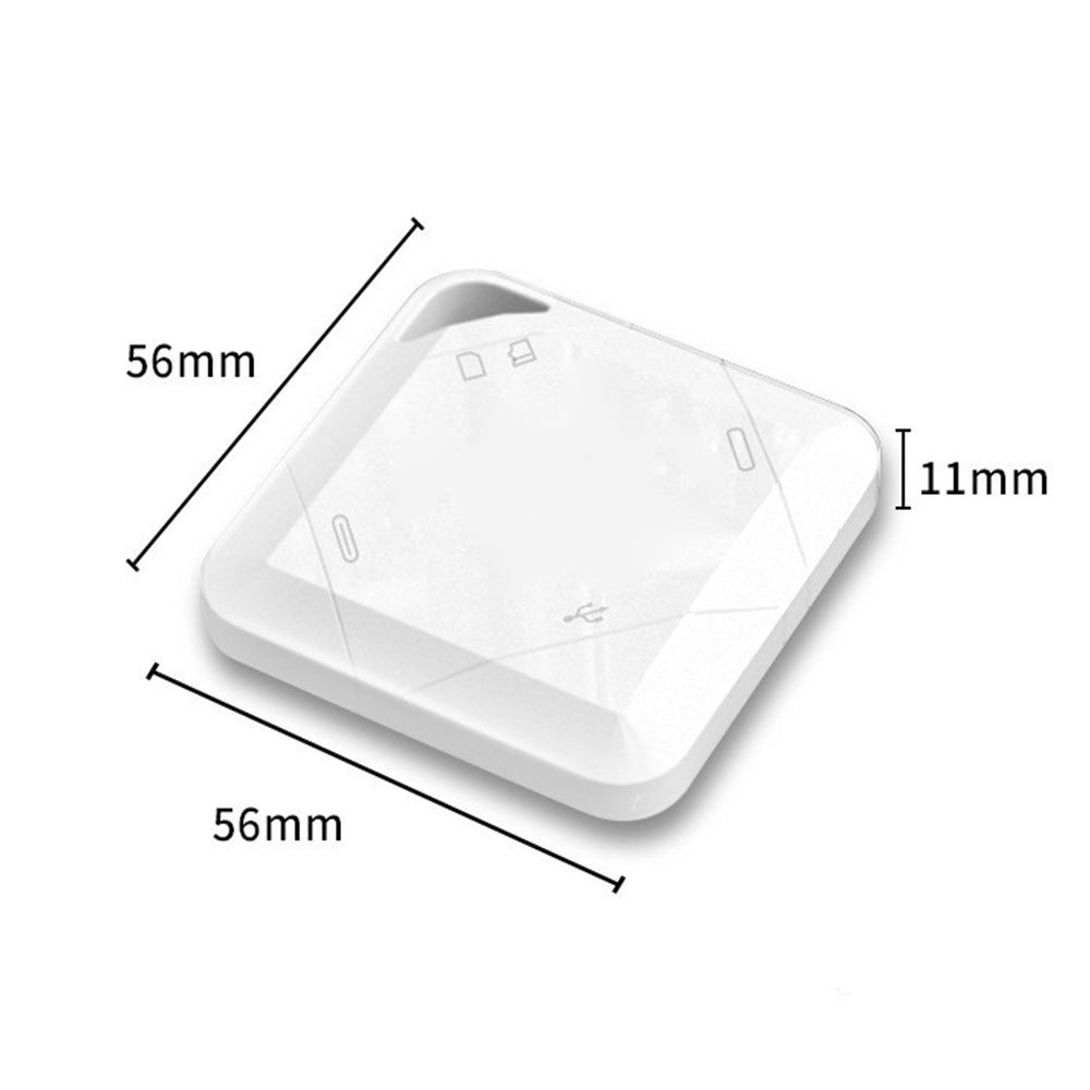 Lector de Tarjetas SD y Micro SD 4 en 1 Cuadrado – USB / USB-C / Lightning