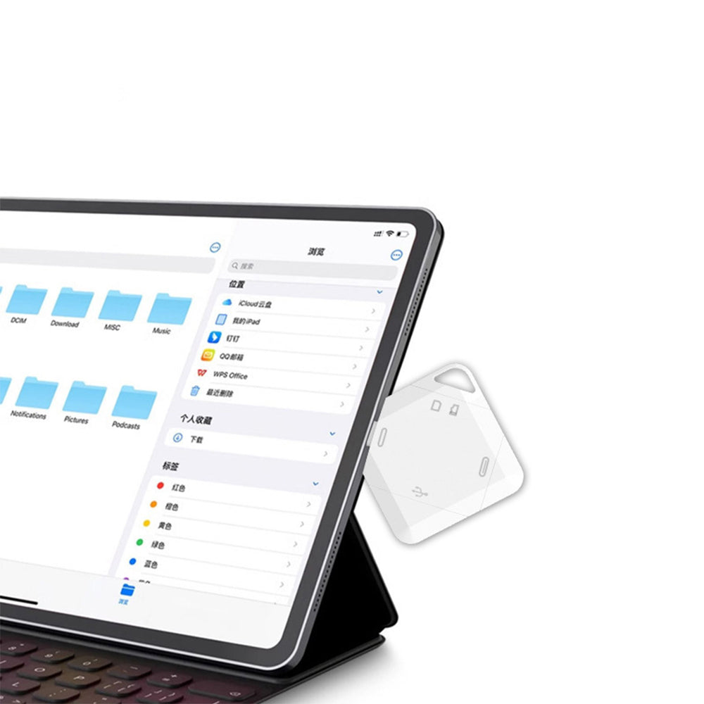 Lector de Tarjetas SD y Micro SD 4 en 1 Cuadrado – USB / USB-C / Lightning