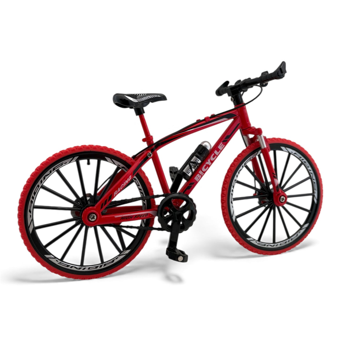 Juguete de bicicleta fundido a presión a escala 18 para niños y coleccionistas, compuesto de PC de plástico metálico