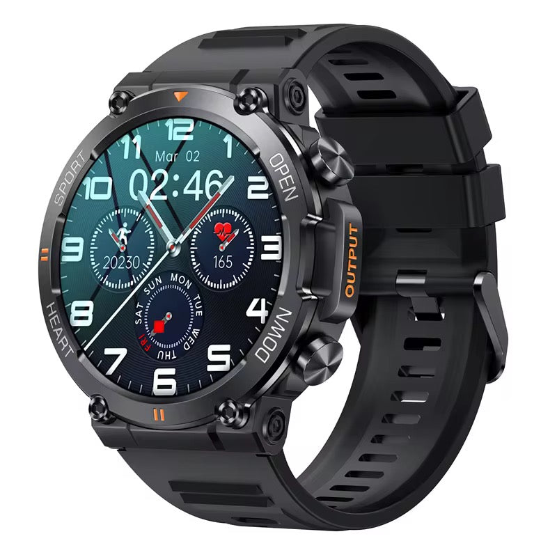 Smart Watch Podómetro Oxígeno en la sangre Presión arterial Monitoreo del ritmo cardíaco Bt Call Dafit App Smartwatch