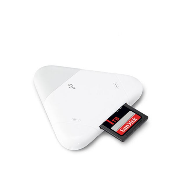 Lector de Tarjetas SD Triangular 3 en 1 – USB / USB-C / Lightning