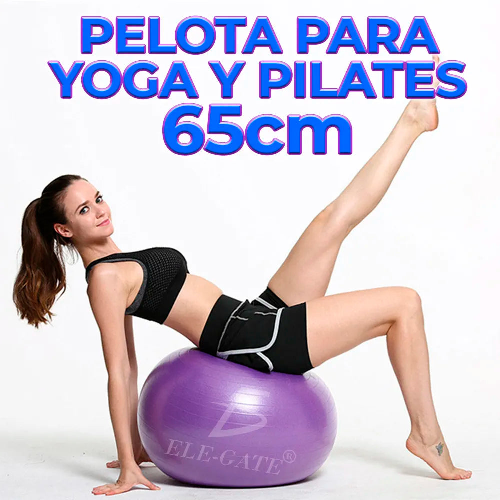 Pelota para Estabilidad Barre de Fitness Yoga Pilates Core Entrenamiento y Terapia Física