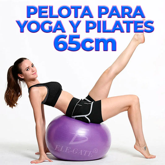 Pelota para Estabilidad Barre de Fitness Yoga Pilates Core Entrenamiento y Terapia Física