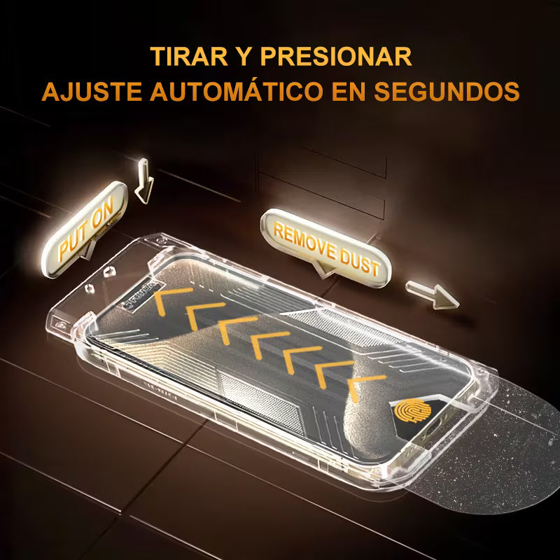Protector de pantalla IP 17 Pro capa galvanizada y vidrio templado 2 Piezas