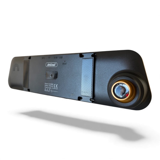 Espejo retrovisor DVR con visión nocturna y funciones WDR Tarjeta TF de 32GB Full HD 1080P