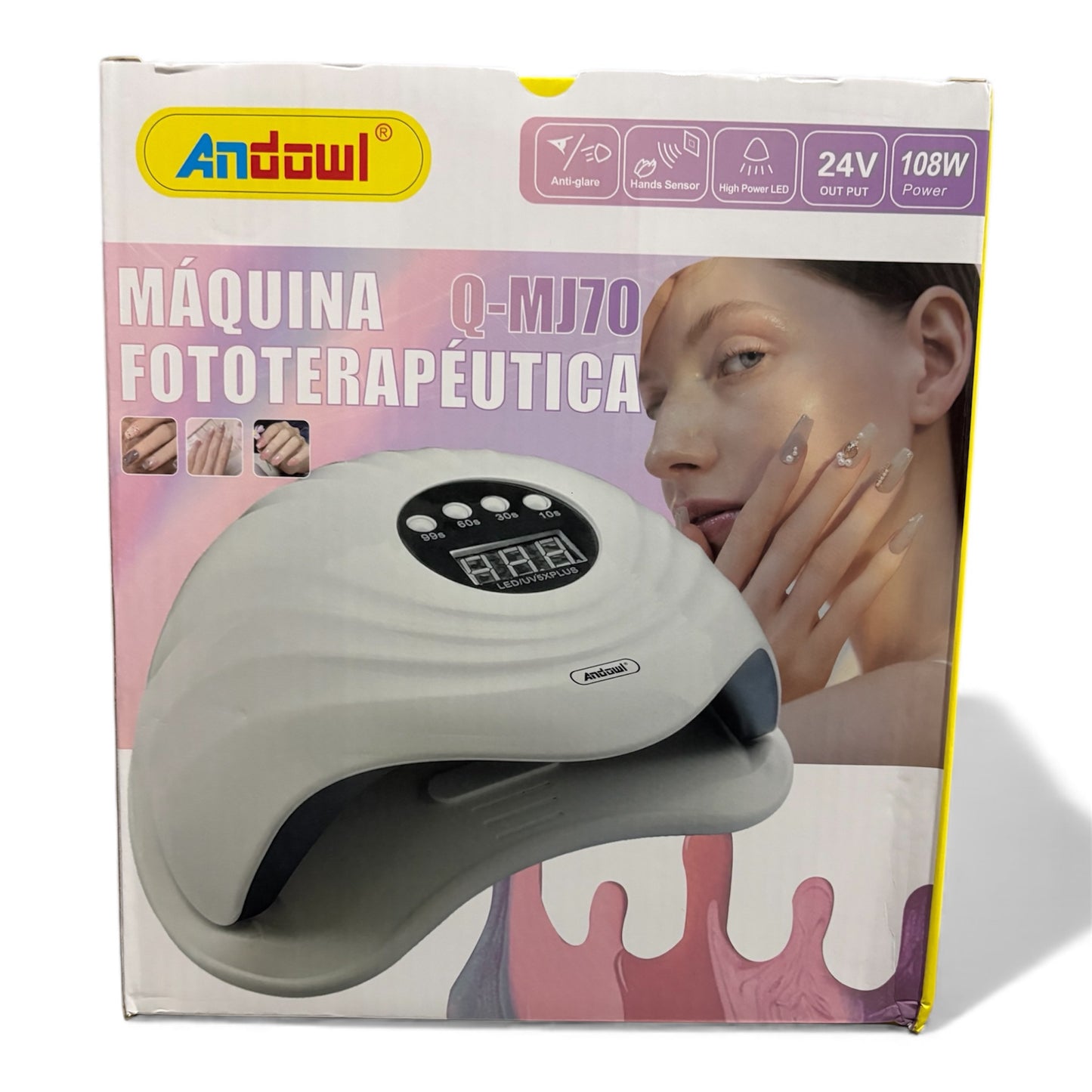Máquina de fototerapia de escritorio portátil