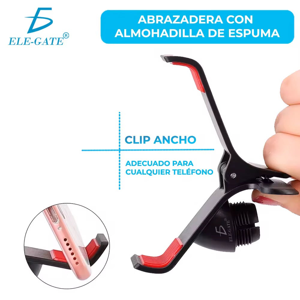 Soporte Universal Flexible Celular iPhone Mesa Cama 360°