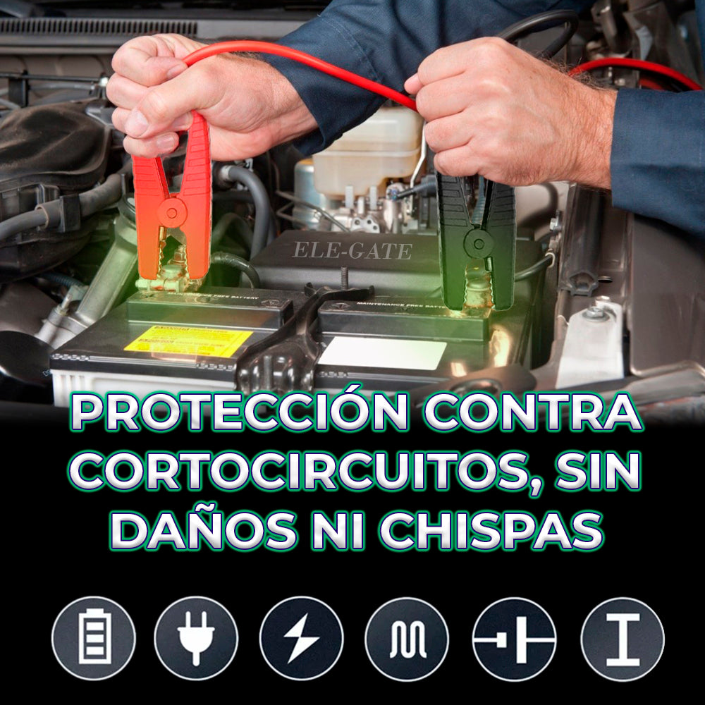 Cargador Portátil para tu Auto de 1500 A
