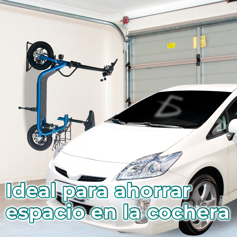 Soporte Metálico de Pared para Bicicleta con Acero Reforzado