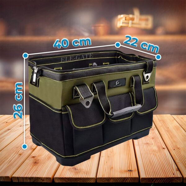 Bolsa de Herramientas con Base Moldeada Impermeable con Organizador