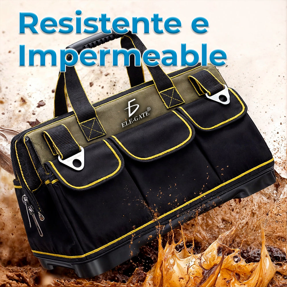 Bolsa de Herramientas con Base Moldeada Impermeable con Organizador