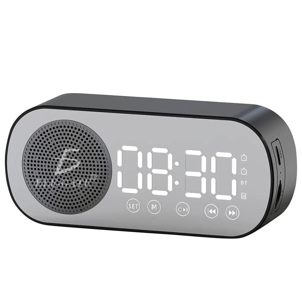 Estéreo Altavoz Inalámbrico Bluetooth 5.0 con Reloj Despertador
