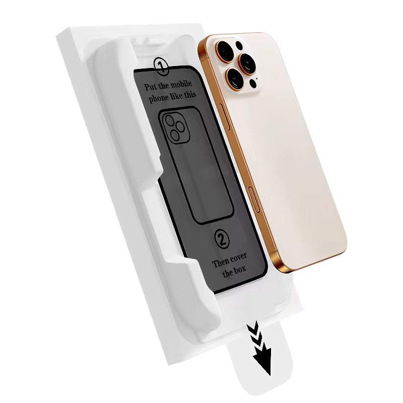 Protectores de vidrio templado para iPhone con privacidad antiespía con kit de instalación
