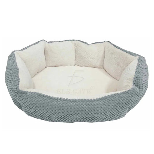 Cama Mediana Para Mascota Perro Gato Acolchonada Resistente