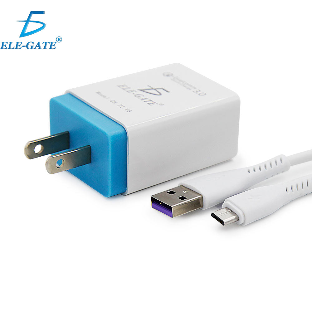 Cargador Qualcomm 3.0 carga rápida V8 turbo