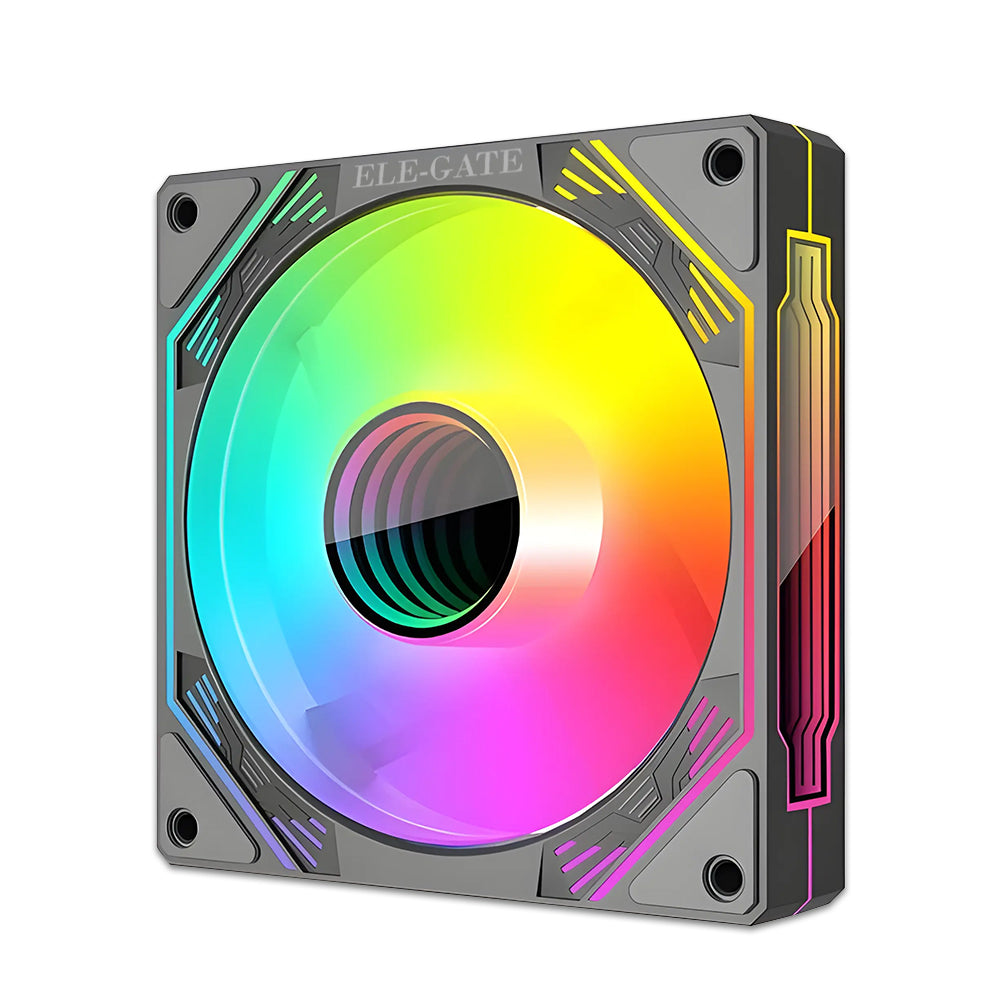 Ventilador de Chasis 120mm RGB PWM: Refrigeración Silenciosa para PC