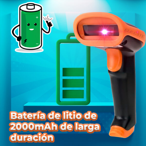Lector de Código de Barras Inalámbrico
