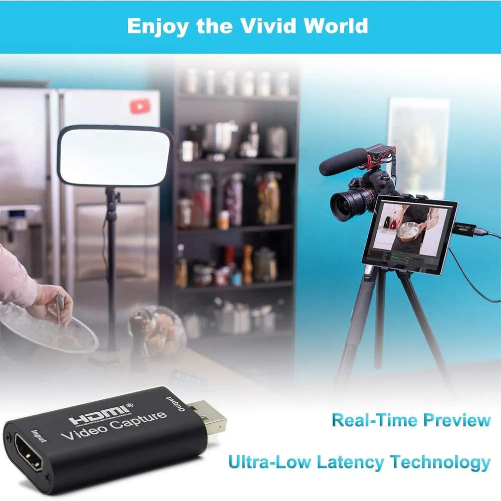 Tarjetas De Captura De Audio Y Vídeo Hdmi AUsb