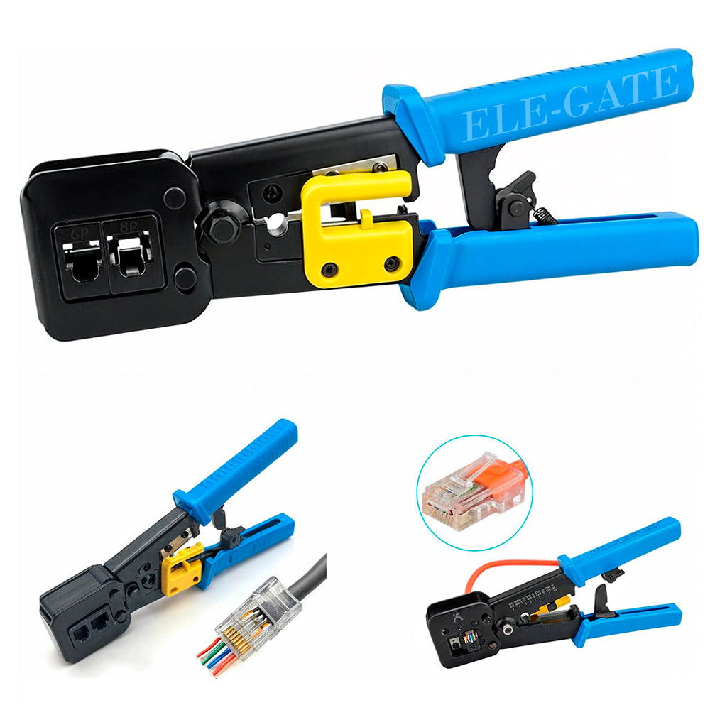 Pinzas de Crimpado Profesional RJ45/RJ12/RJ11