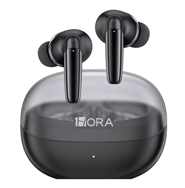 Audifonos inalambricos 1Hora color negro 5H con una carga 18H con estuche