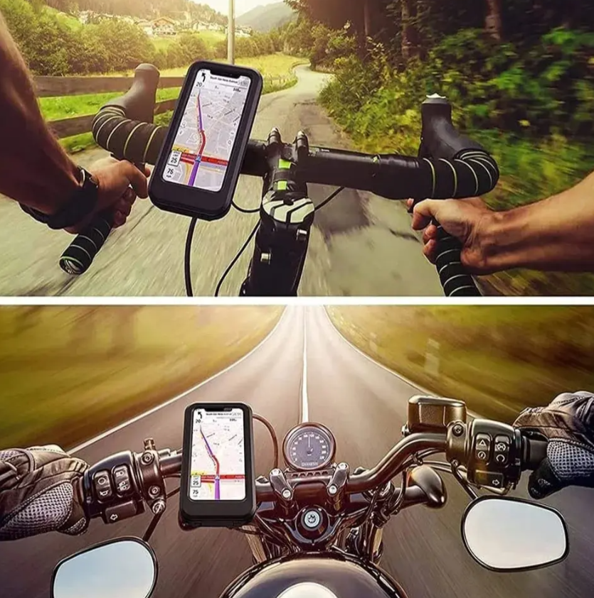 Soporte para teléfono en Motocicleta