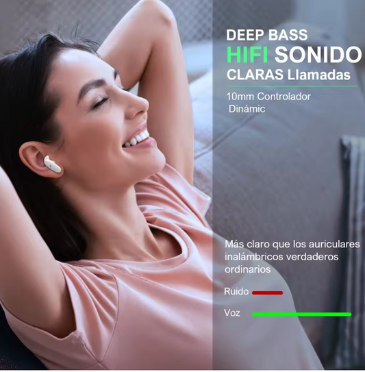 Audifonos inalambricos 1Hora 7H con una carga 21H con estuche