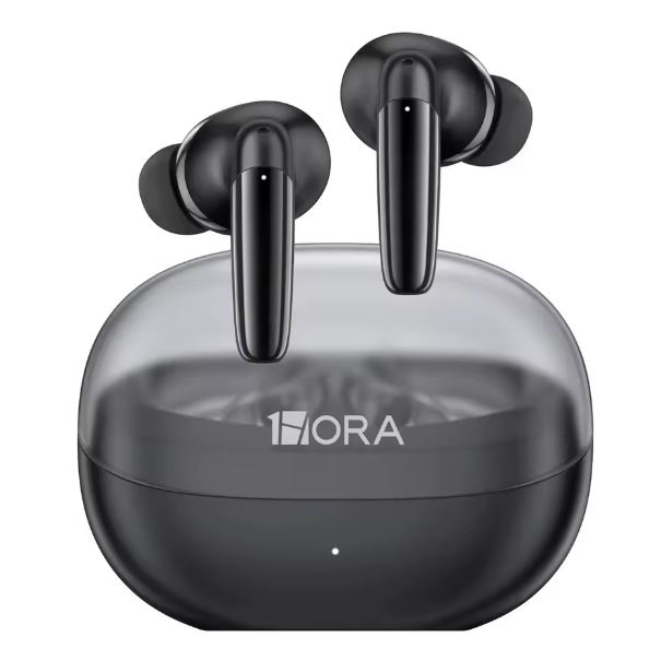 Audifonos inalambricos 1Hora color negro 5H con una carga 18H con estuche