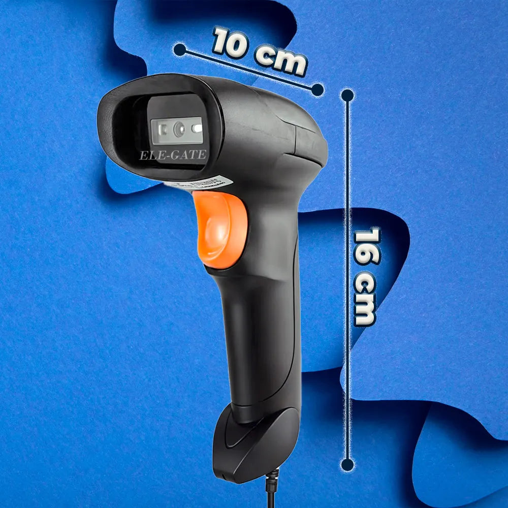Escáner de Código de Barras 2D con Cable USB
