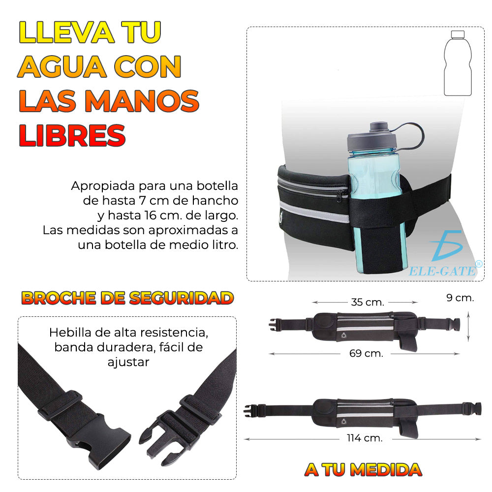 Cangurera deportiva unisex impermeable