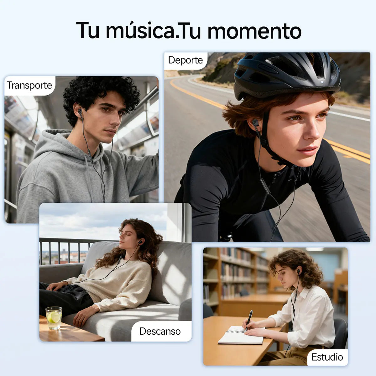Audifonos Manos Libres Tipo C Auriculares Con Microfonos In-ear