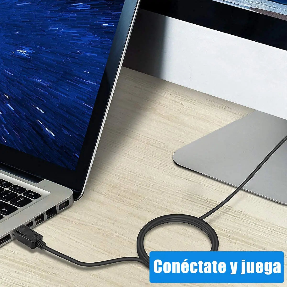 Cable Convertidor Displayport a HDMI 1.8M