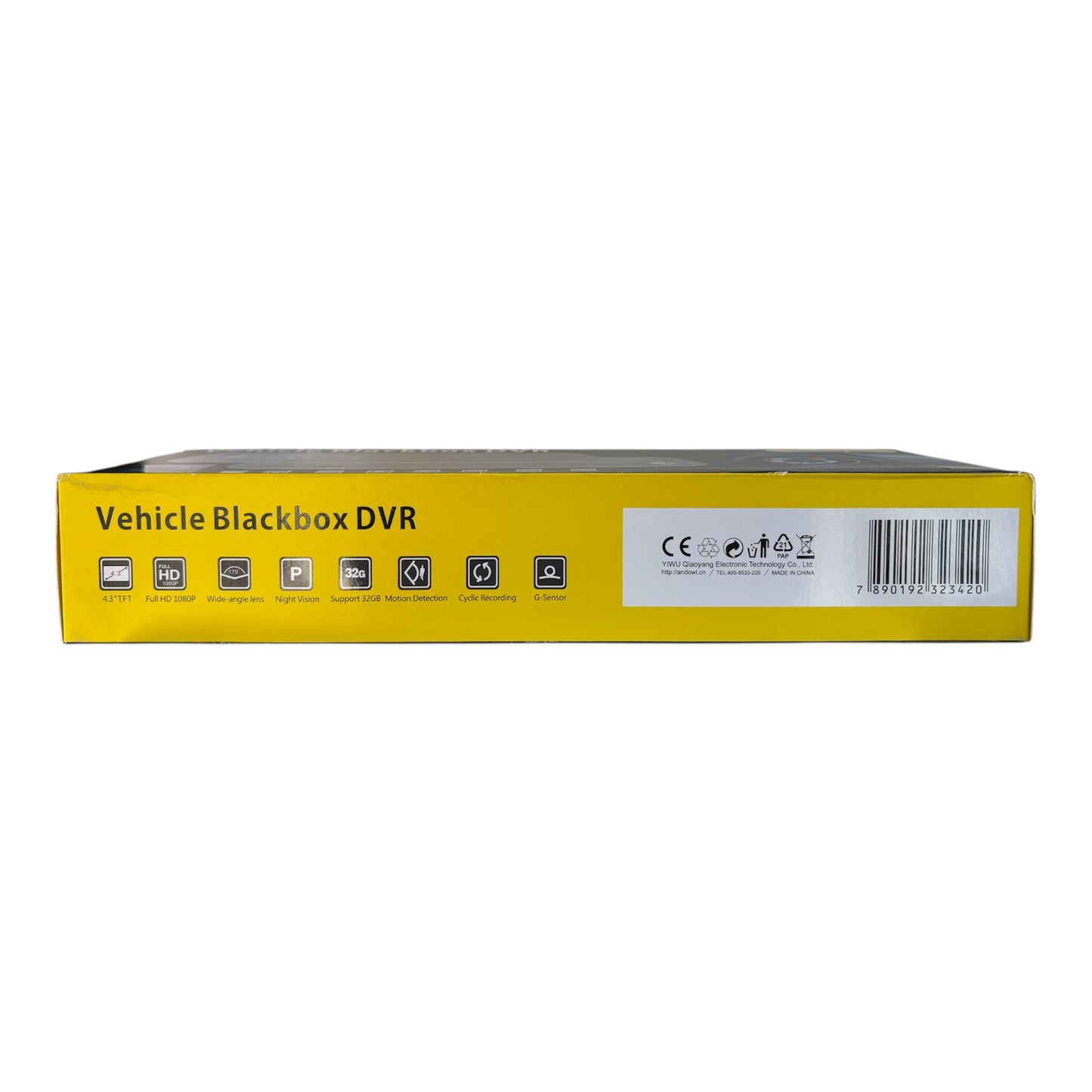 Espejo retrovisor DVR con visión nocturna y funciones WDR Tarjeta TF de 32GB Full HD 1080P