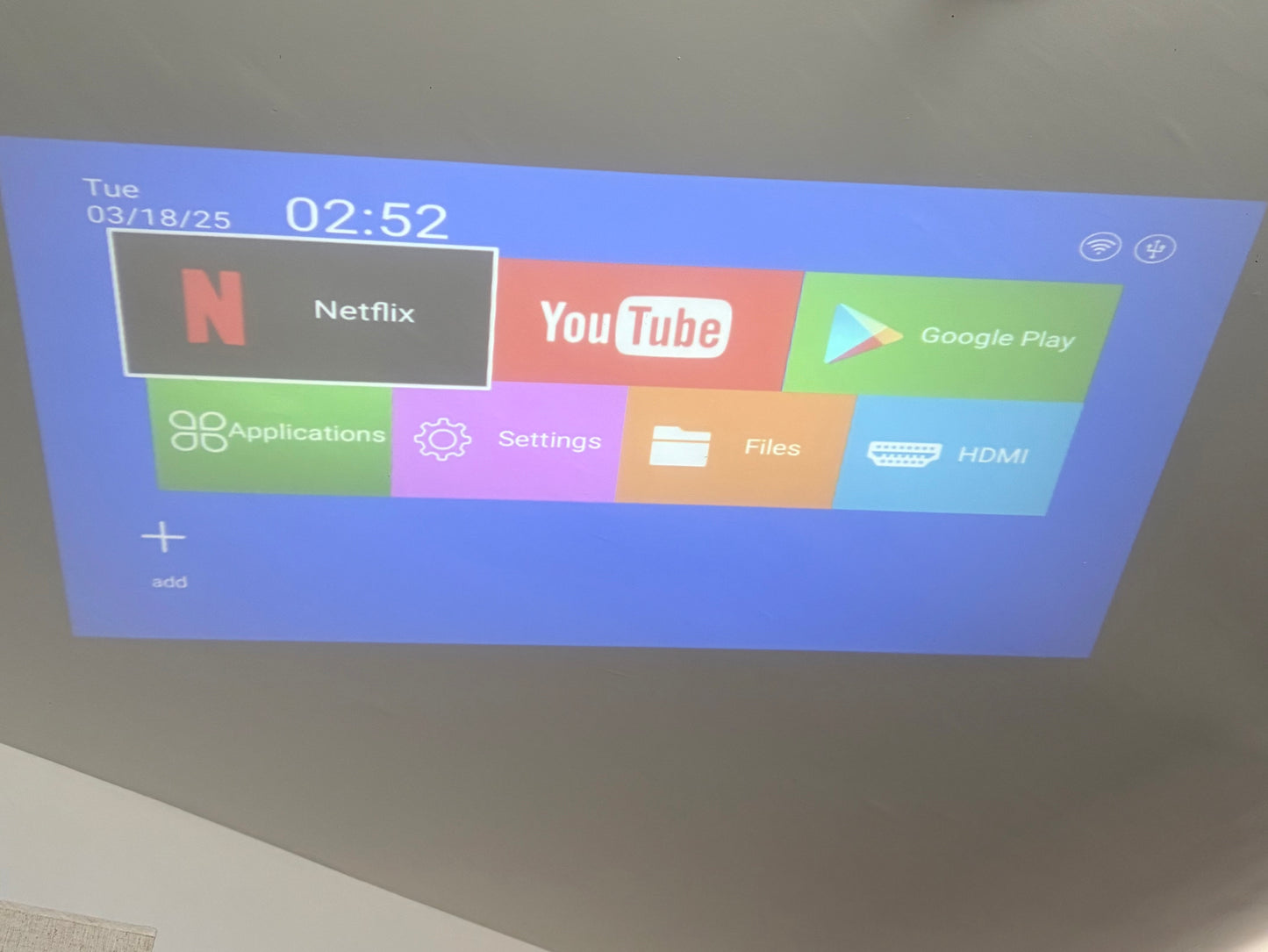 Proyector LCD Multimedia 4k 40-120 Pulgadas