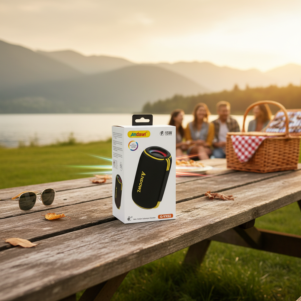 Altavoz Inalámbrica Impermeable RGB