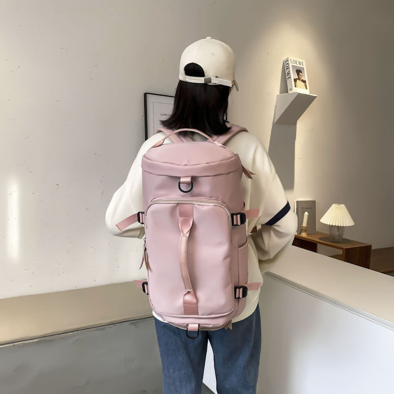 Mochila impermeable con compartimento para zapatos